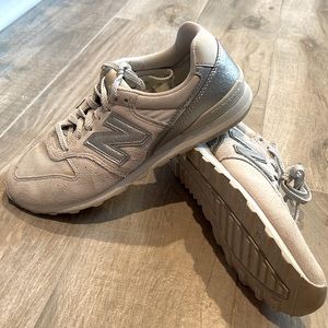 Gently used New Balance Sneakers size 8 J. crew